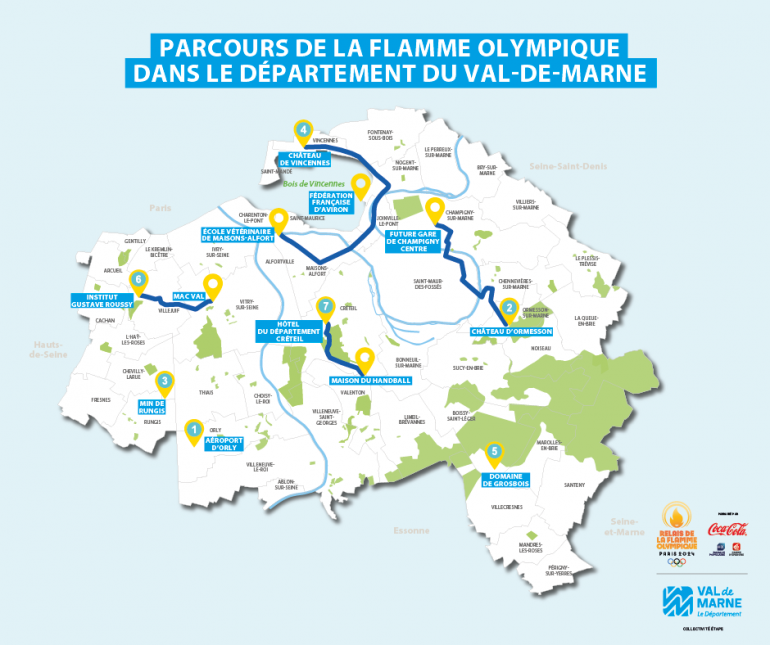 CARTE FLAMME OLYMPIQUE 940X788