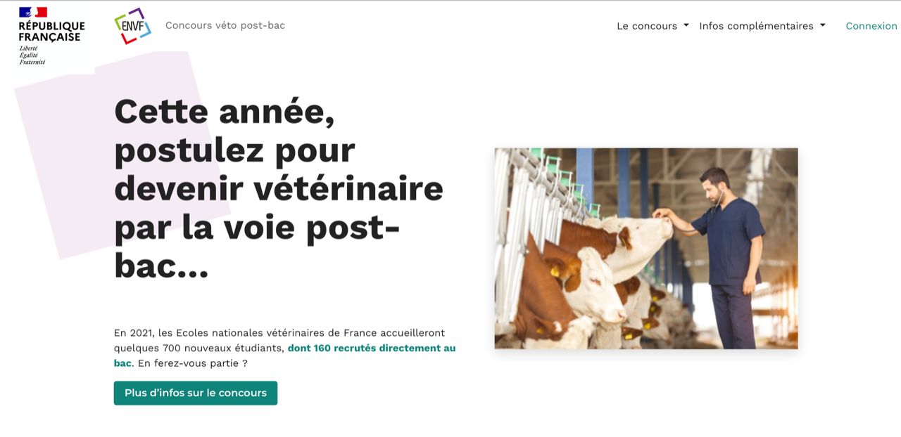 Le site internet de la voie post-bac : cliquez sur l'image download