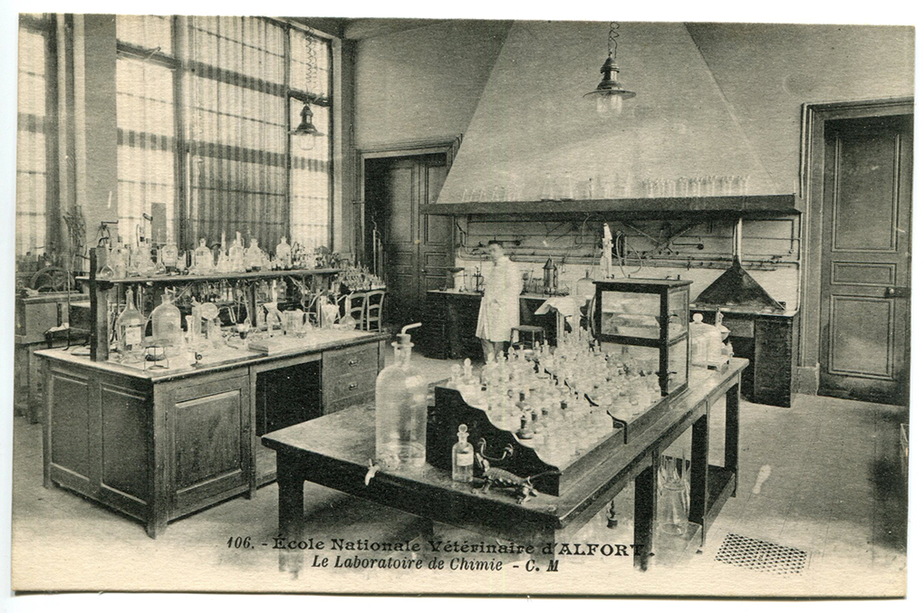 Le laboratoire de chimie