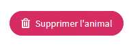 Supprimer l'animal